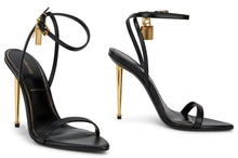 Carica l'immagine nel visualizzatore di Gallery, Elegant Sandal con tacco alto e cinturino alla caviglia
