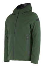 Carica l'immagine nel visualizzatore di Gallery, Giacca in tessuto tecnico con cappuccio