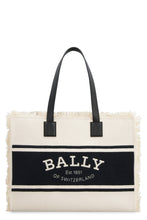 Carica l'immagine nel visualizzatore di Gallery, Shopping bag Crystaliaew in canvas e pelle