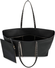 Carica l'immagine nel visualizzatore di Gallery, Borsa Shopping Rockstud in pelle
