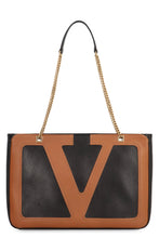 Carica l'immagine nel visualizzatore di Gallery, Borsa shopping Viva Superstar media in pelle