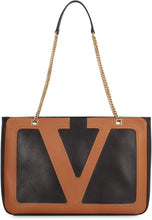 Carica l'immagine nel visualizzatore di Gallery, Borsa shopping Viva Superstar media in pelle