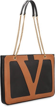 Carica l'immagine nel visualizzatore di Gallery, Borsa shopping Viva Superstar media in pelle