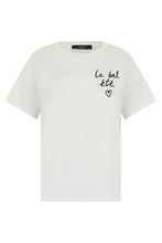 Carica l'immagine nel visualizzatore di Gallery, T-shirt in cotone con ricamo