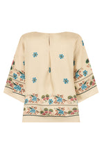 Carica l'immagine nel visualizzatore di Gallery, Blusa di Seta con stampa floreale