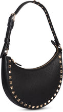 Carica l'immagine nel visualizzatore di Gallery, Mini hobo-bag Rockstud in pelle