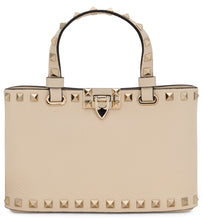 Carica l'immagine nel visualizzatore di Gallery, Borsa mini Rockstud in pelle