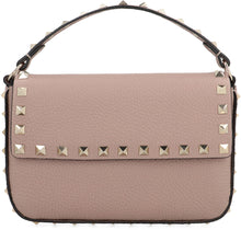 Carica l'immagine nel visualizzatore di Gallery, Borsa mini Rockstud in pelle