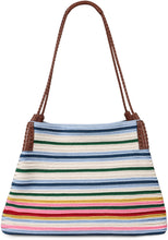 Load image into Gallery viewer, Libra woven straw tote