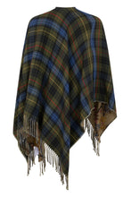 Load image into Gallery viewer, Tartan poncho