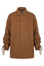 Carica l'immagine nel visualizzatore di Gallery, Camicia oversize con coulisse