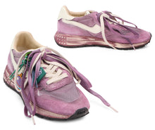 Load image into Gallery viewer, Sneakers Reelwind in leather and fabric