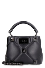 Carica l'immagine nel visualizzatore di Gallery, Mini-bag Roman Stud The Handle Bag in pelle trapuntata - Valentino Garavani