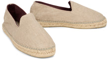 Carica l'immagine nel visualizzatore di Gallery, Espadrillas in tela di lino