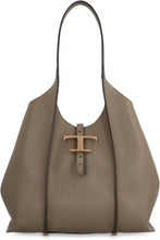 Carica l'immagine nel visualizzatore di Gallery, Borsa shopping Piccola T Timeless in pelle