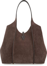 Carica l'immagine nel visualizzatore di Gallery, Borsa shopping T Timeless Media in pelle scamosciata