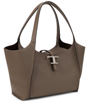 Carica l'immagine nel visualizzatore di Gallery, Borsa Shopping T Timeless in pelle