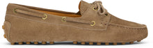Carica l'immagine nel visualizzatore di Gallery, Mocassino Gommino in Pelle Scamosciata beige