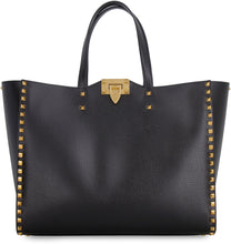 Carica l'immagine nel visualizzatore di Gallery, Valentino Garavani - Tote bag Rockstud Alcove in pelle