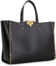 Carica l'immagine nel visualizzatore di Gallery, Valentino Garavani - Tote bag Rockstud Alcove in pelle