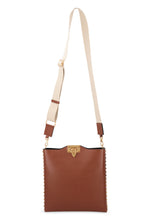 Carica l'immagine nel visualizzatore di Gallery, Valentino Garavani - Borsa a tracolla Rockstud Alcove in pelle