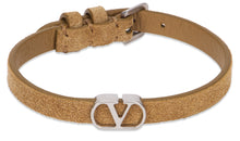 Carica l'immagine nel visualizzatore di Gallery, Bracciale regolabile in pelle