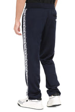 Carica l'immagine nel visualizzatore di Gallery, Track-pants con bande laterali a contrasto