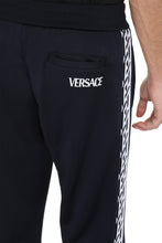 Carica l'immagine nel visualizzatore di Gallery, Track-pants con bande laterali a contrasto