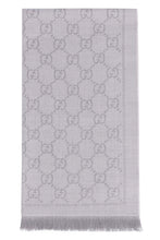 Load image into Gallery viewer, GG jacquard wool scarf