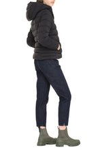 Carica l'immagine nel visualizzatore di Gallery, Piumino full-zip Herbe con cappuccio