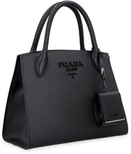 Load image into Gallery viewer, Prada Monochrome leather handbag