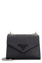 Carica l'immagine nel visualizzatore di Gallery, Borsa a tracolla Monochrome in pelle saffiano
