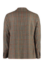 Carica l'immagine nel visualizzatore di Gallery, Blazer monopetto in motivo pied-de-poule