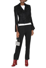 Load image into Gallery viewer, Cotton blend tweed jacket