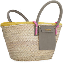 Carica l'immagine nel visualizzatore di Gallery, Borsa a mano Soleil in rafia