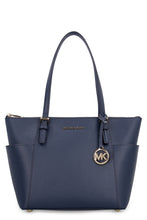 Carica l'immagine nel visualizzatore di Gallery, Borsa shopping Jet Set in pelle saffiano