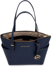 Carica l'immagine nel visualizzatore di Gallery, Borsa shopping Jet Set in pelle saffiano