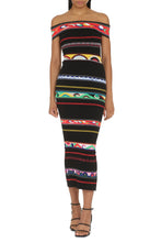 Carica l'immagine nel visualizzatore di Gallery, Abito in maglia jacquard