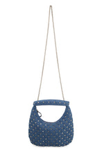 Carica l'immagine nel visualizzatore di Gallery, Valentino Garavani - Hobo-bag Rockstud Spike in denim