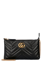 Carica l'immagine nel visualizzatore di Gallery, Wallet on chain GG Marmont in pelle