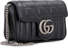 Carica l'immagine nel visualizzatore di Gallery, Mini-bag GG Marmont in pelle matelassé