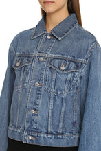 Carica l'immagine nel visualizzatore di Gallery, Giacca Trucker in denim