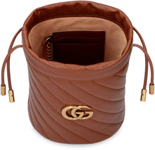 Carica l'immagine nel visualizzatore di Gallery, Mini-bag GG Marmont in pelle matelassé