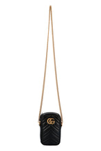 Carica l'immagine nel visualizzatore di Gallery, Mini-bag a tracolla GG Marmont in pelle matelassé