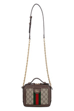 Carica l'immagine nel visualizzatore di Gallery, Mini-bag Ophidia in tessuto GG supreme