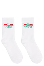 Load image into Gallery viewer, Cotton-blend socks with logo