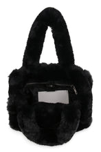 Carica l'immagine nel visualizzatore di Gallery, Mini tote bag Liz in ecopelliccia