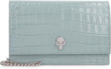Carica l'immagine nel visualizzatore di Gallery, Clutch in pelle stampa coccodrillo