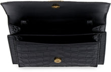 Carica l'immagine nel visualizzatore di Gallery, Clutch Sharp in pelle stampa coccodrillo