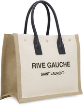 Load image into Gallery viewer, Rive Gauche canvas tote bag